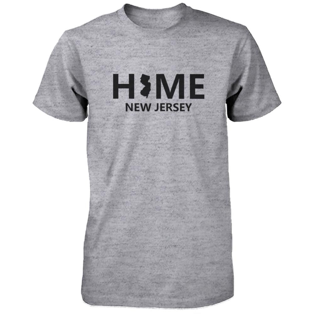 Home NY State Grey Men's T-Shirt US New York Hometown Cotton Shirt