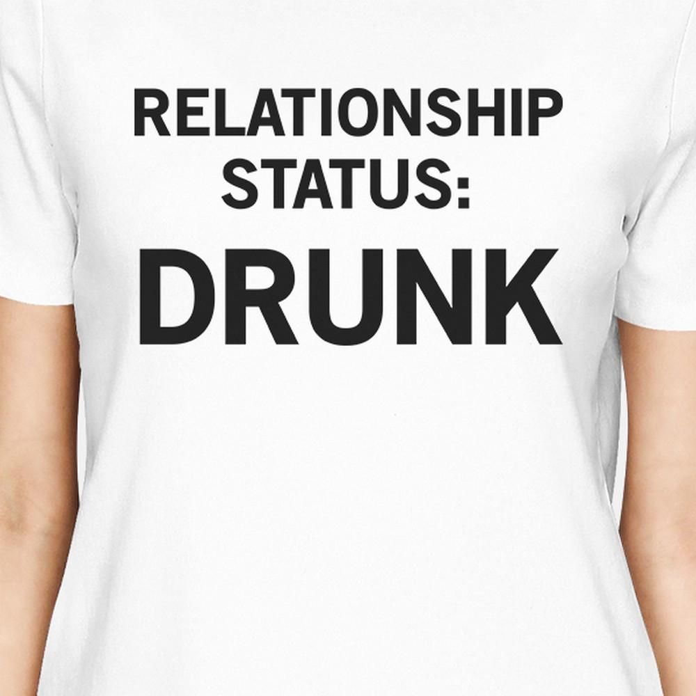 Relationship Status Womens Cute Tee Funny Graphic Trendy Design