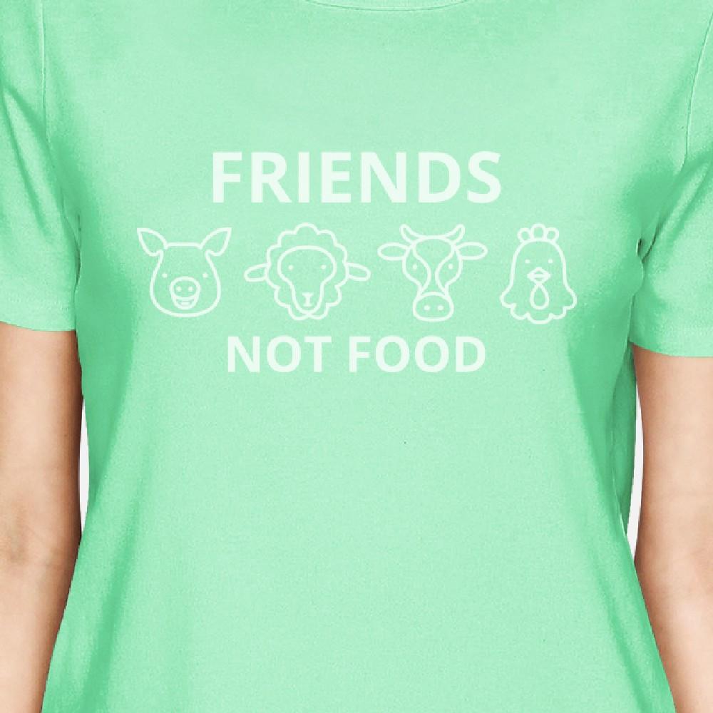 Friends Not Food Mint Adorable Animal Design Gift Ideas For Girls