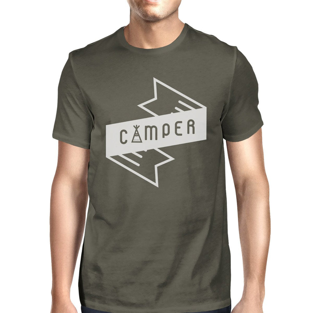 Camper Men's Dark Grey Cool Summer T Shirt Cute Gift Idea For Him