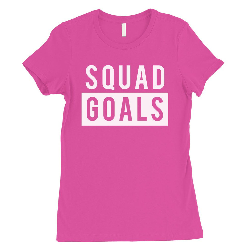 365 Printing Squad Goals Womens Fierce Strong Responsibility T-Shirt For Friends