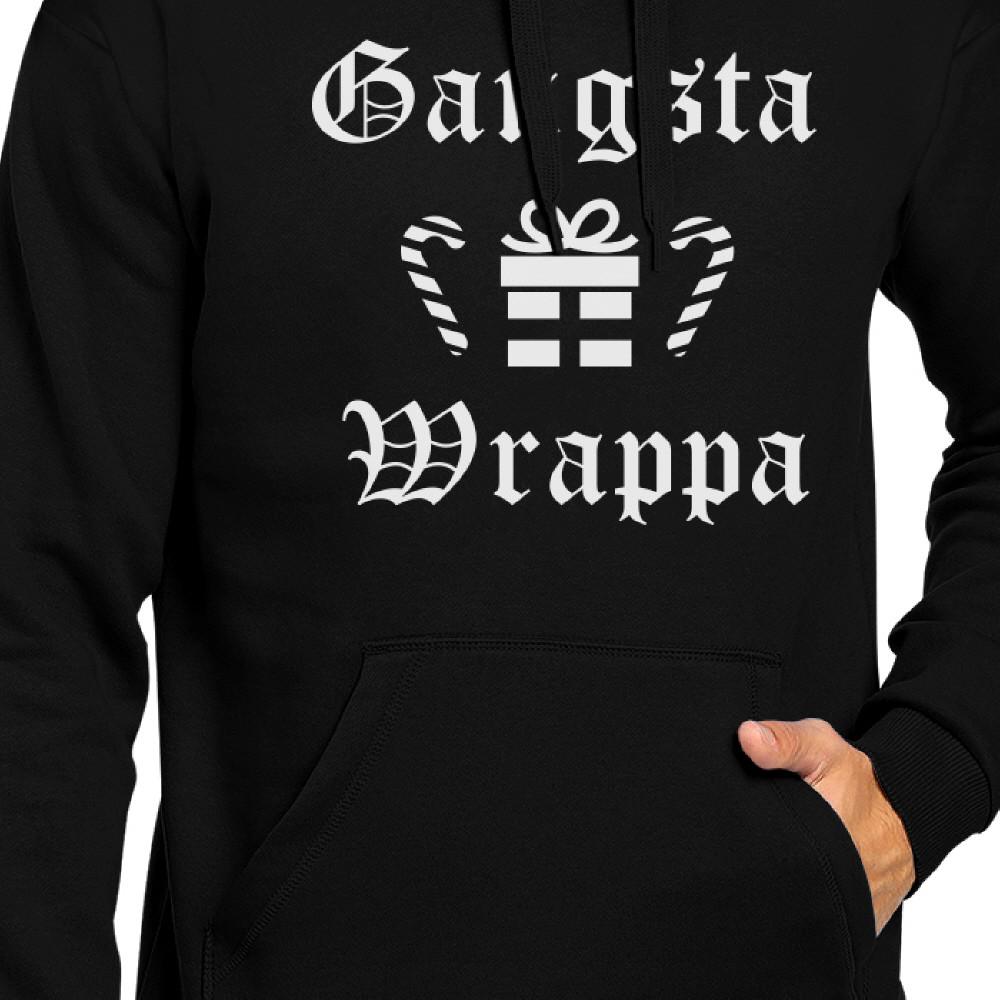 Gangsta Wrappa Christmas Hoodie Funny Holiday Gifts Ideas