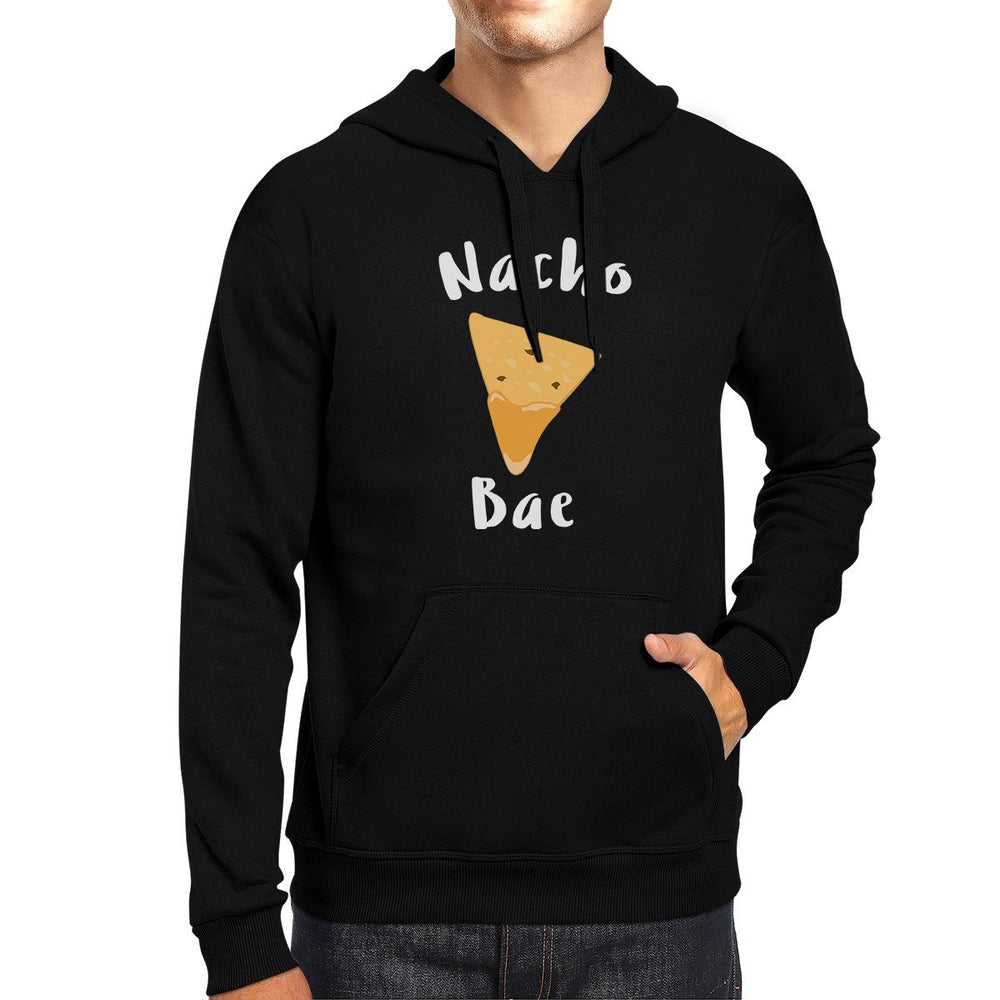 Nacho Bae Unisex Black Hoodie Cute Graphic Funny Gift Food Lovers