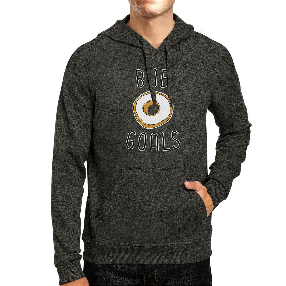 Bae Goals Unisex Gray Cute Graphic Hoodie Gift Idea For Food Lovers