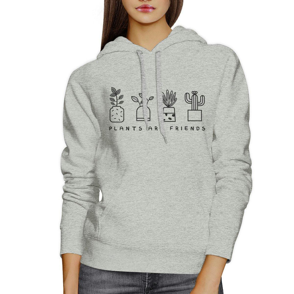 Plants Are Friends Lovely Graphic Design Hoodie For Plant Lovers