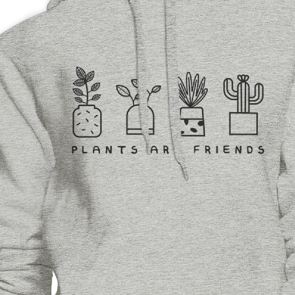 Plants Are Friends Lovely Graphic Design Hoodie For Plant Lovers