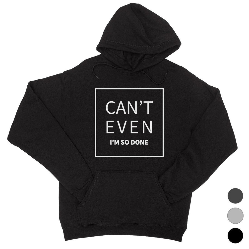 365 Printing I'm So Done Womens Funny Saying Hooded Sweatshirt Pullover Hoodie