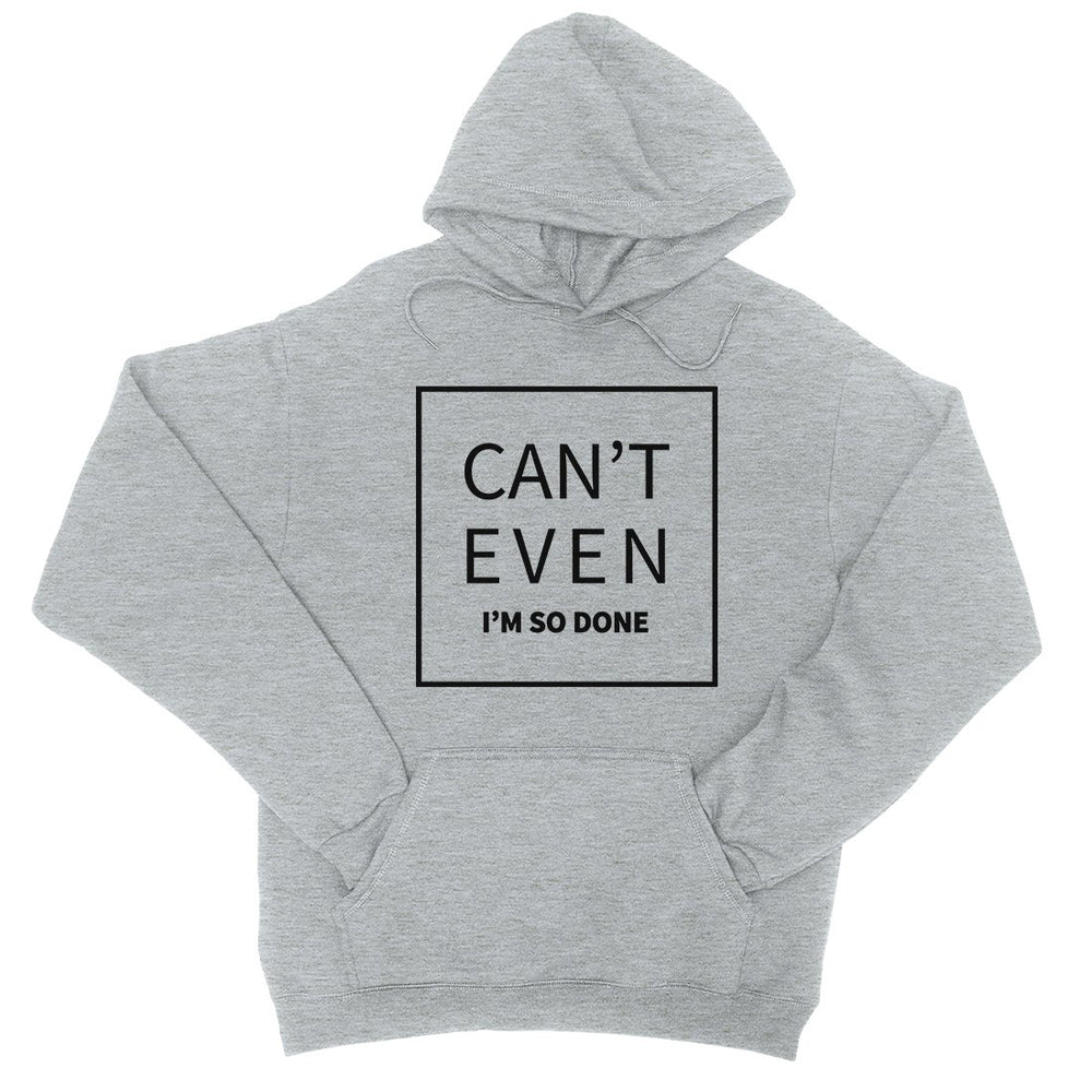 365 Printing I'm So Done Womens Funny Saying Hooded Sweatshirt Pullover Hoodie