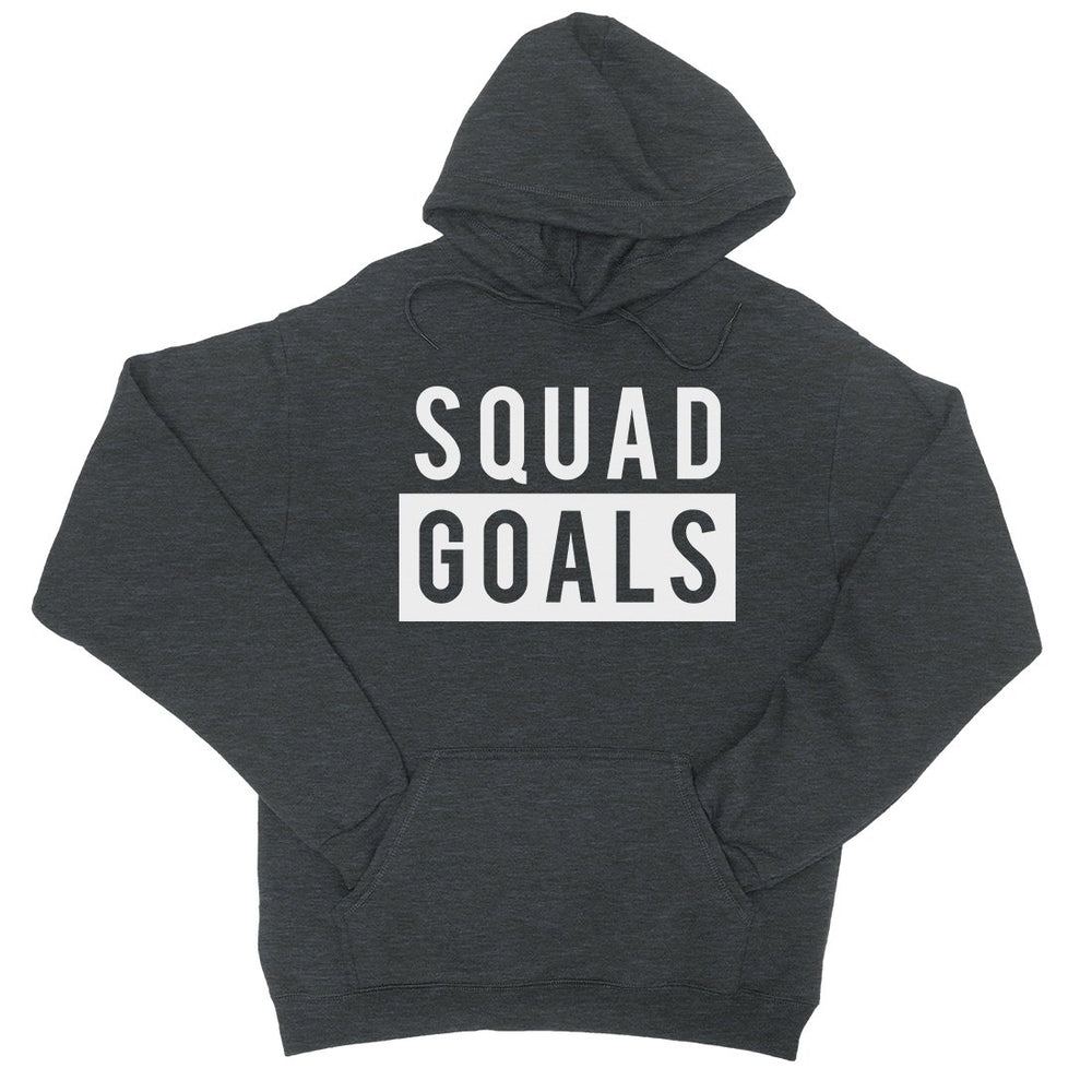 365 Printing Squad Goals Womens Hooded Sweatshirt Workout Motivational Gym Gift