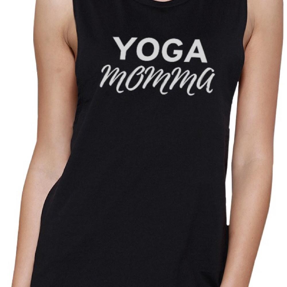 Yoga Momma Muscle Tee Yoga Work Out Tank Top Gif For Yoga Mom