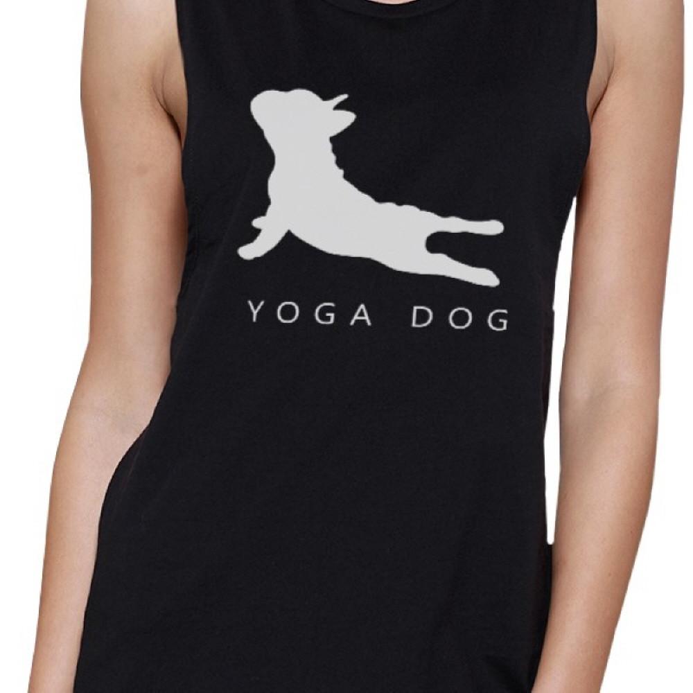 Yoga Dog Muscle Tee Yoga Work Out Tank Top Gifts For Dog Lovers