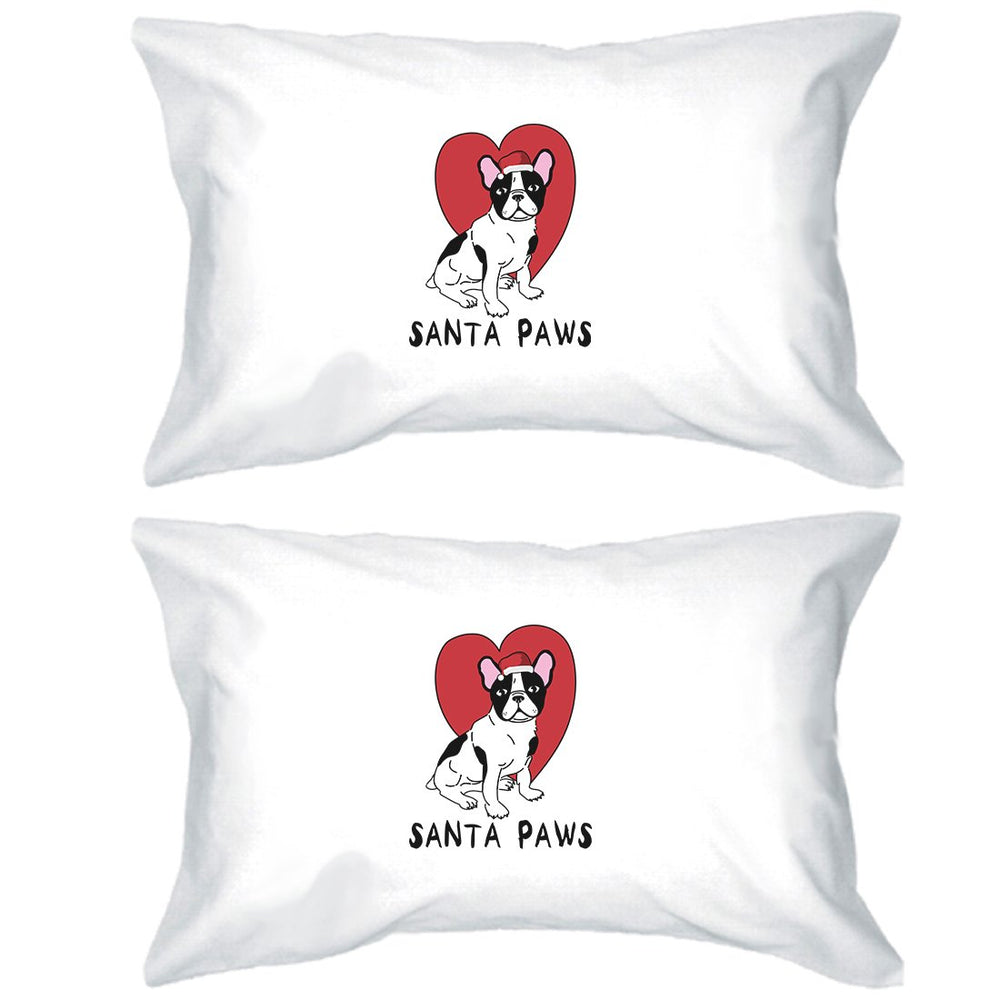 Santa Paws Pillowcases Standard Size Pillow Covers