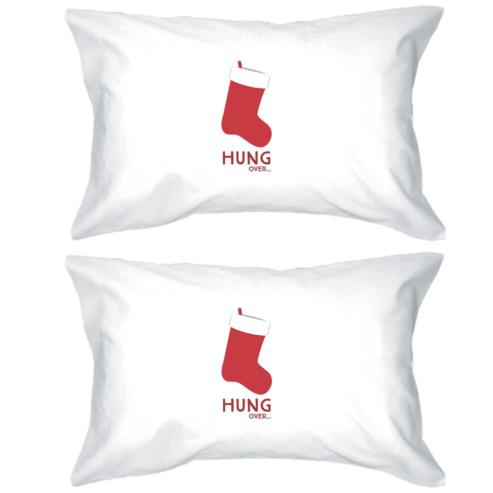 Hungover Christmas Stocking Pillowcases Standard Size Pillow Covers