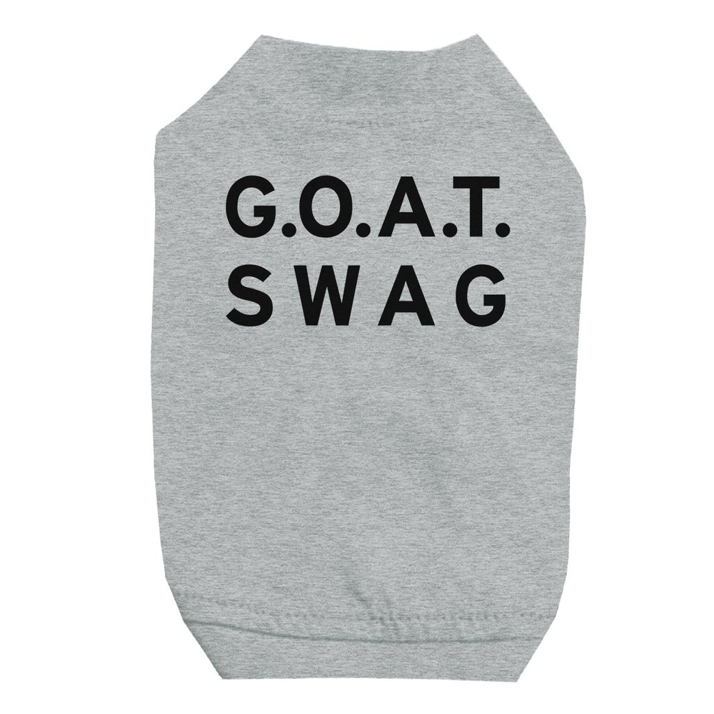 365 Printing GOAT Swag Pet Shirt for Small Dogs Funny Saying Dog Shirt Gifts