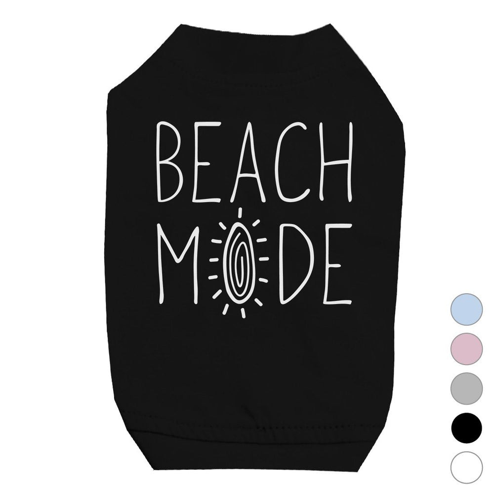 365 Printing Beach Mode Pet Shirt for Small Dogs Funny Saying Dog Shirt Gifts