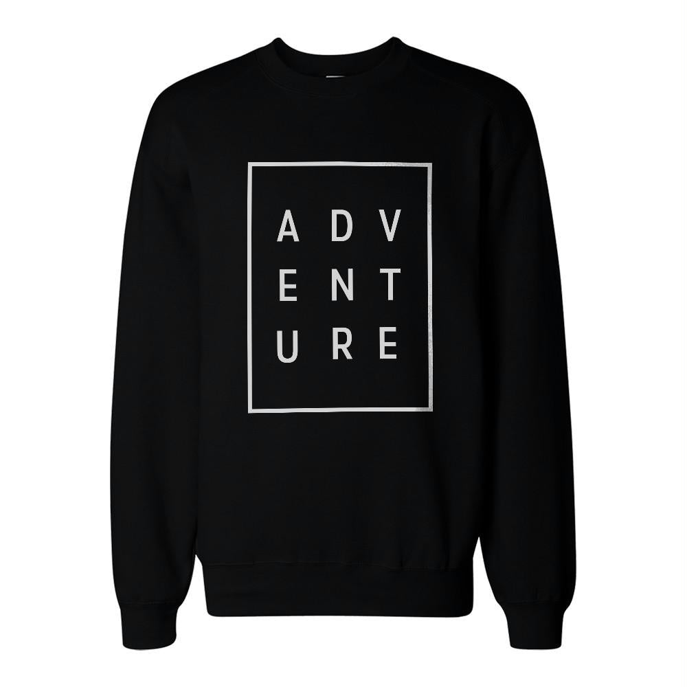 Adventure Graphic Print Sweatshirt Back To School Unisex Sweat Shirt