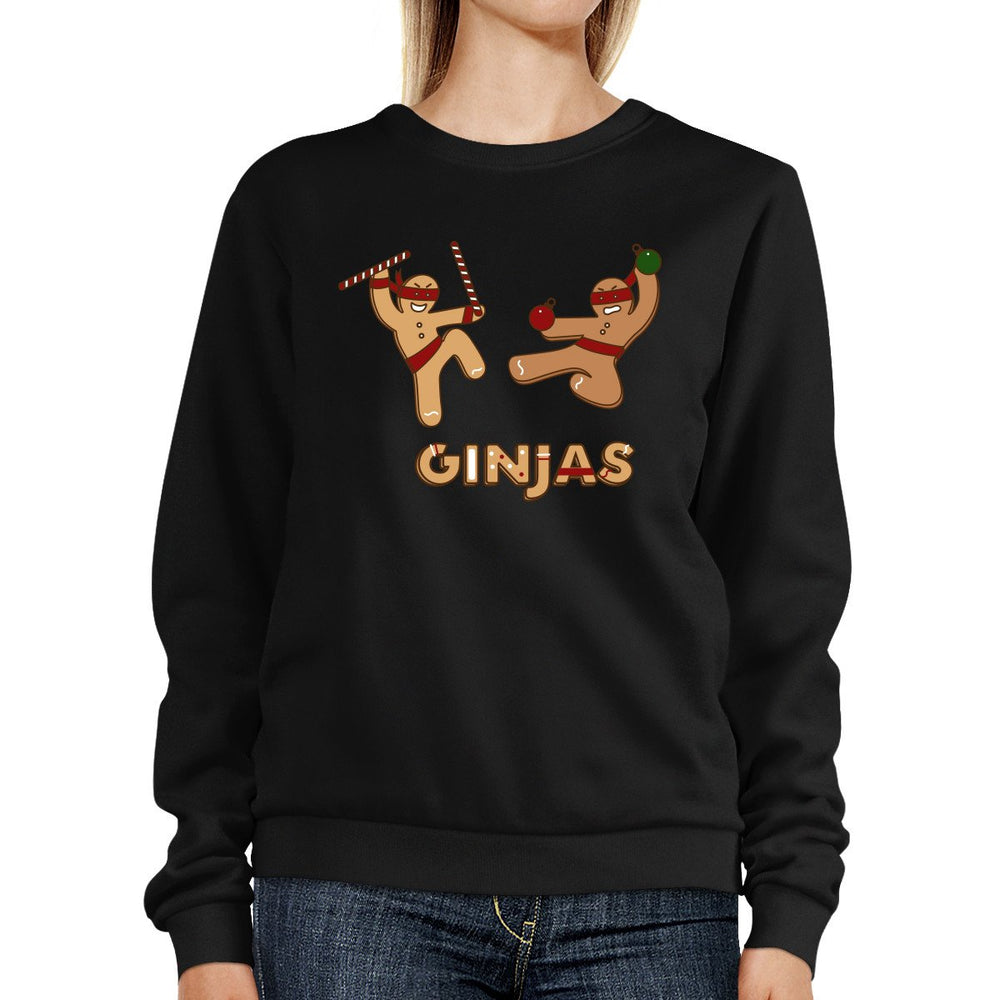 Ginjas Sweatshirt Funny Holiday Gifts Pullover Fleece Sweater