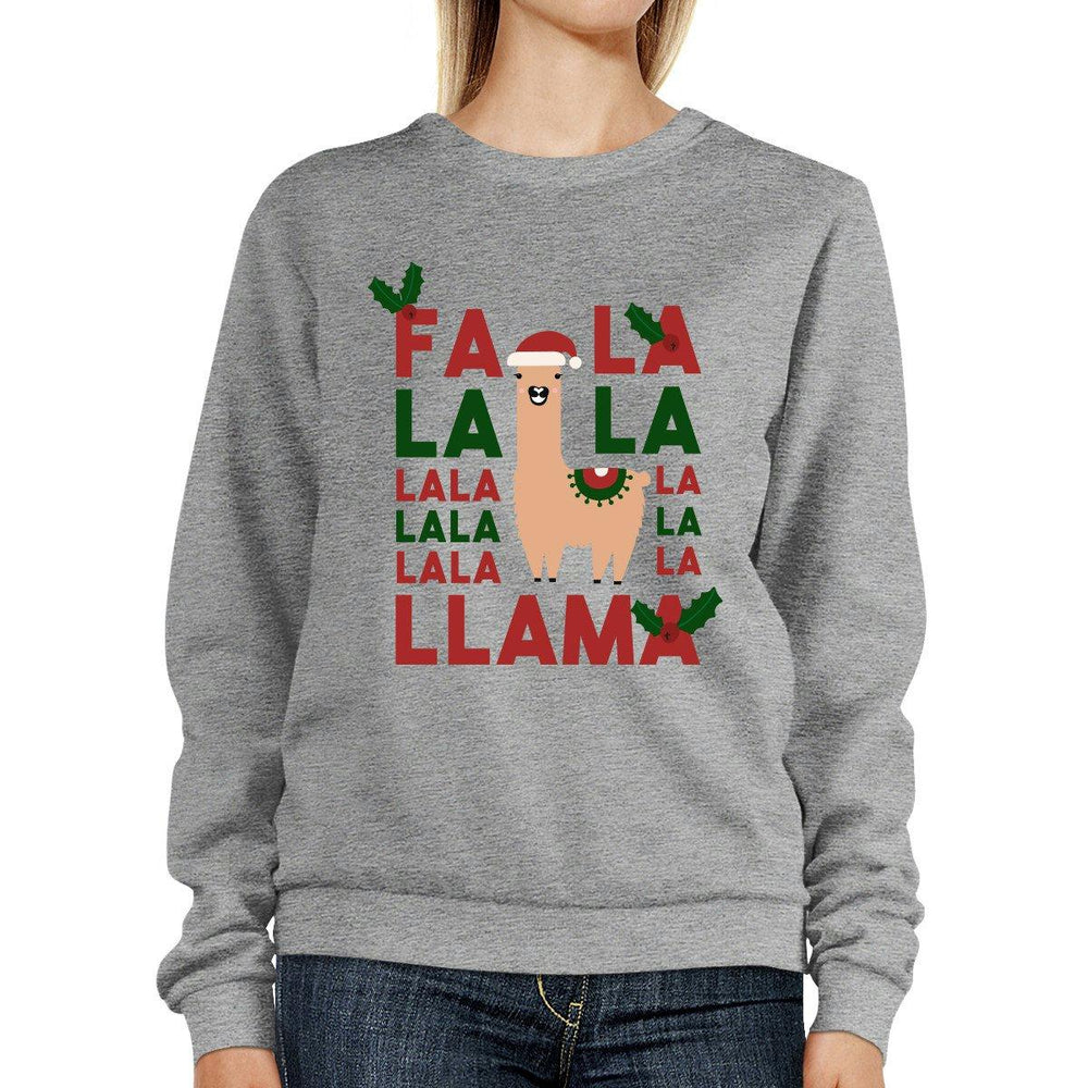 Fa La La Llama Sweatshirt Cute Christmas Gifts