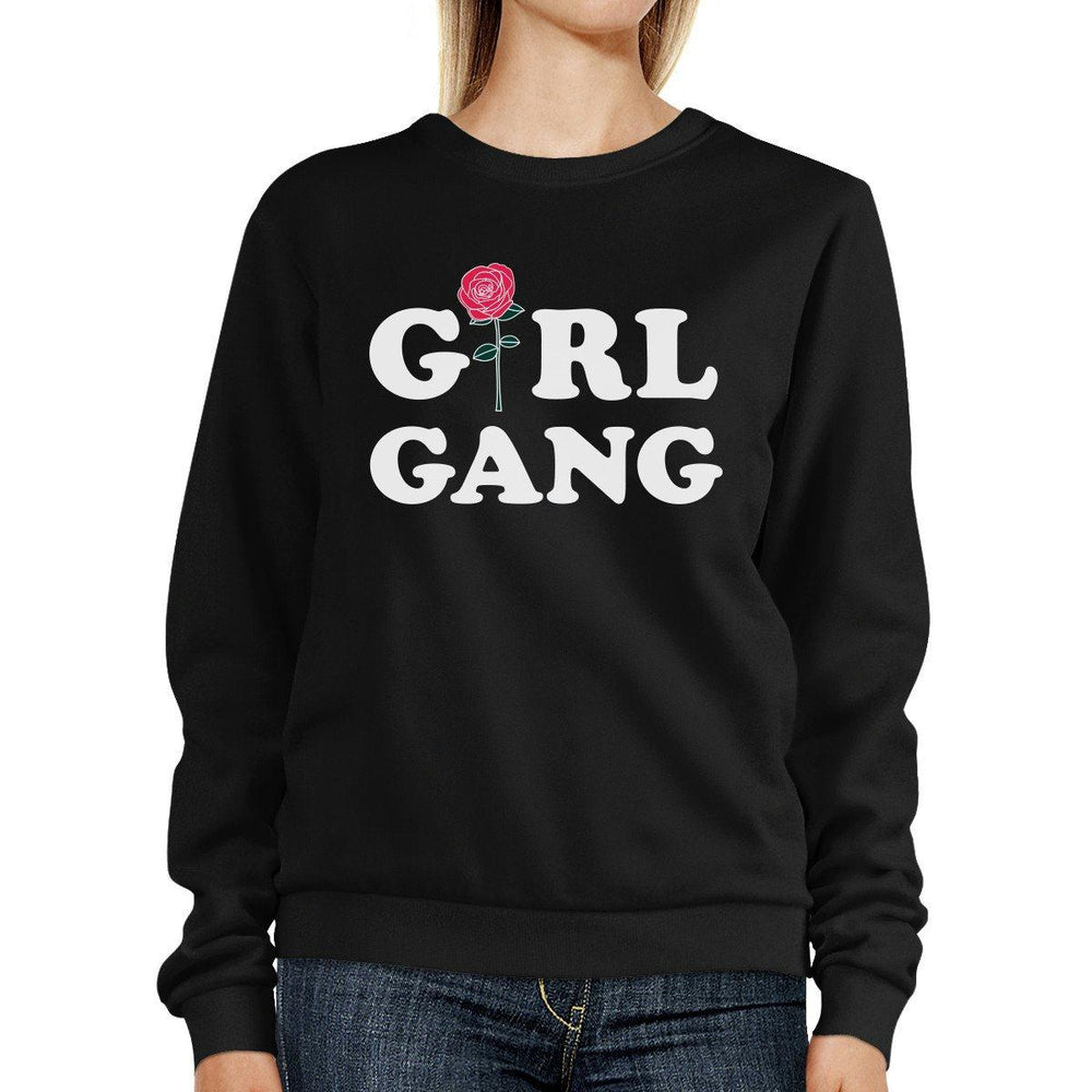 Girl Gang Sweatshirt Trendy Pullover Fleece For Teenage Girls