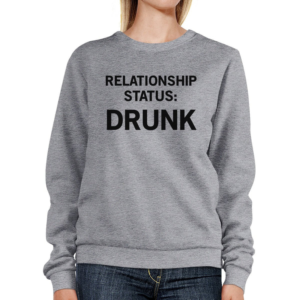 Relationship Status Grey Sweatshirt Funny Graphic Design Gift Ideas