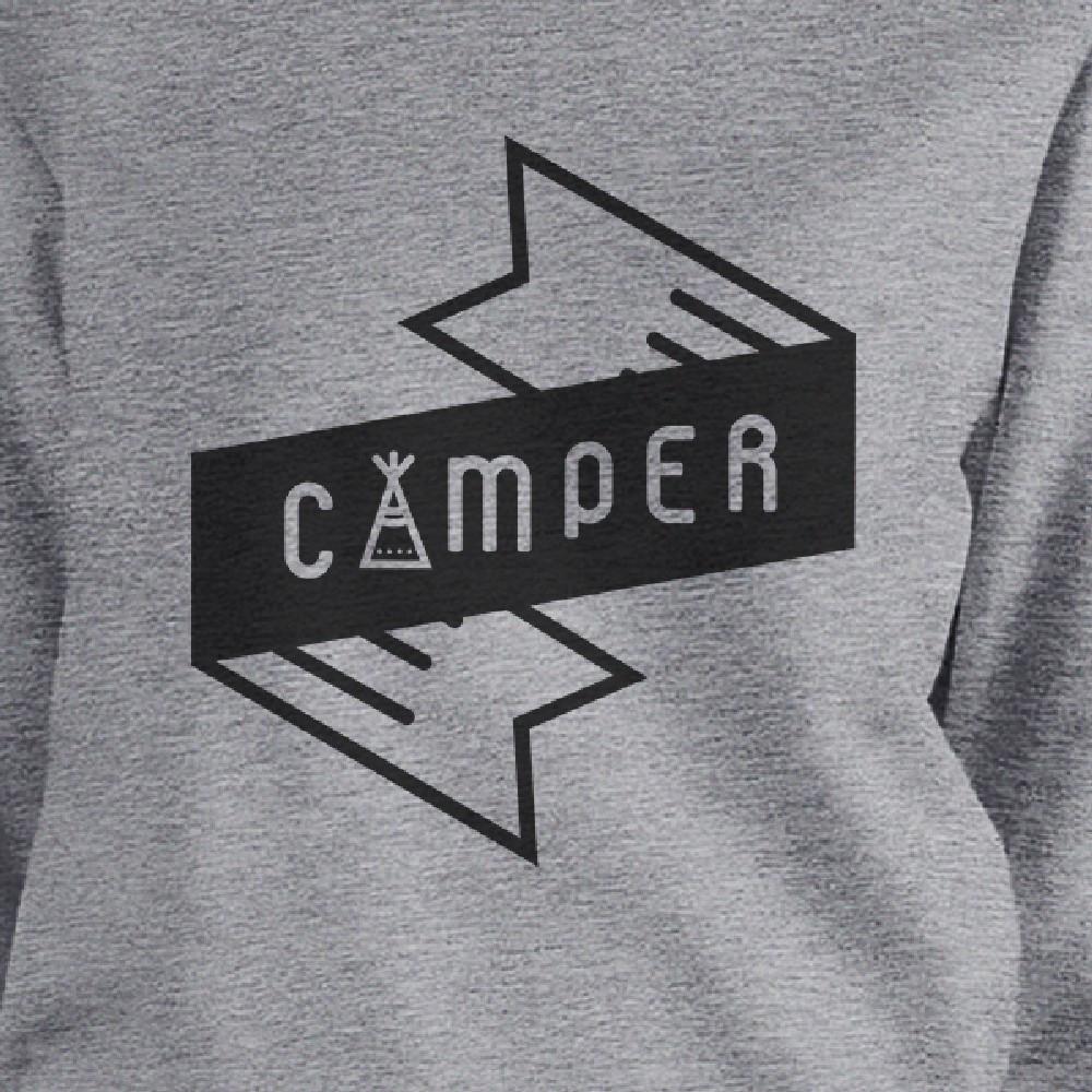 Camper Grey Sweatshirt Cute Graphic Pullover Sweatshirt Gift Ideas