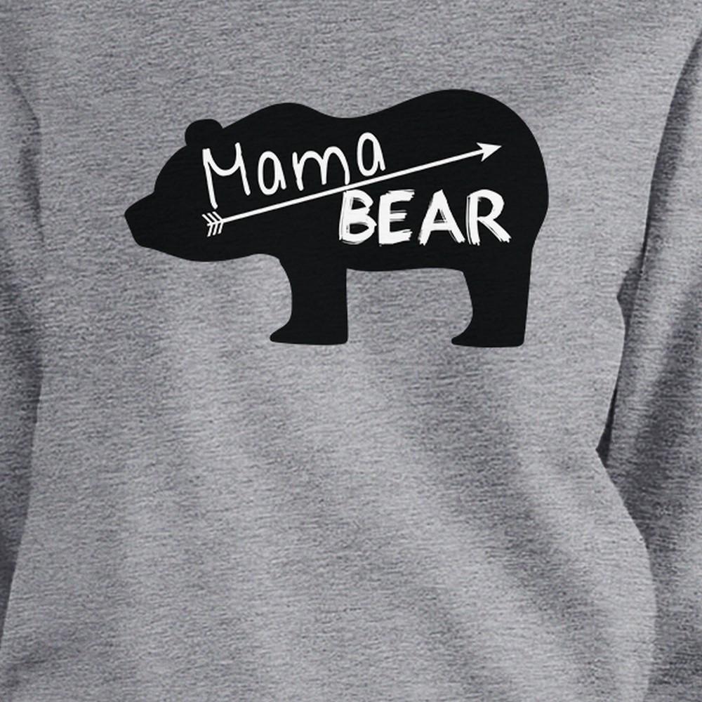 Mama Bear Gray Unisex Sweatshirt Unique Mothers Day Gift Ideas