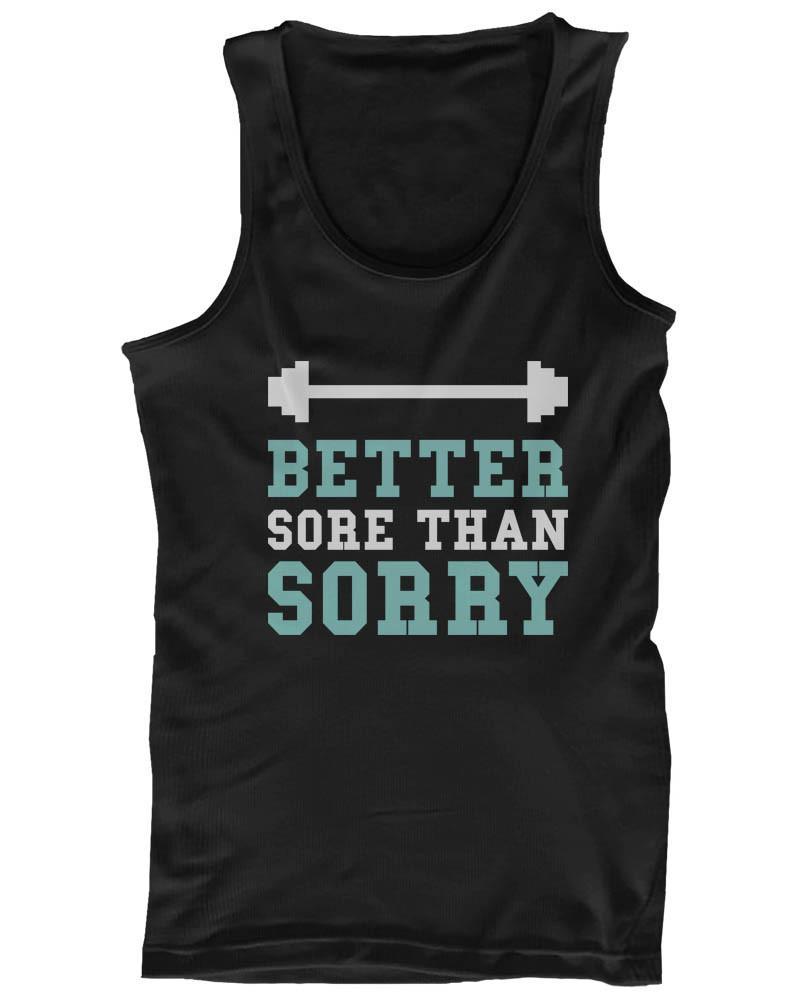 Men's Work Out Tank Top - Funny Workout Tanks, Lazy Tanks, Gym Clothes
