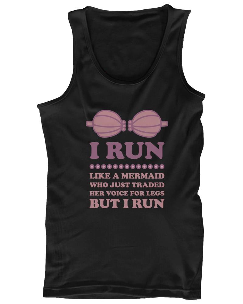 Like a Mermaid Who Just Traded Her Voice for Legs Women’s Workout Tank Top