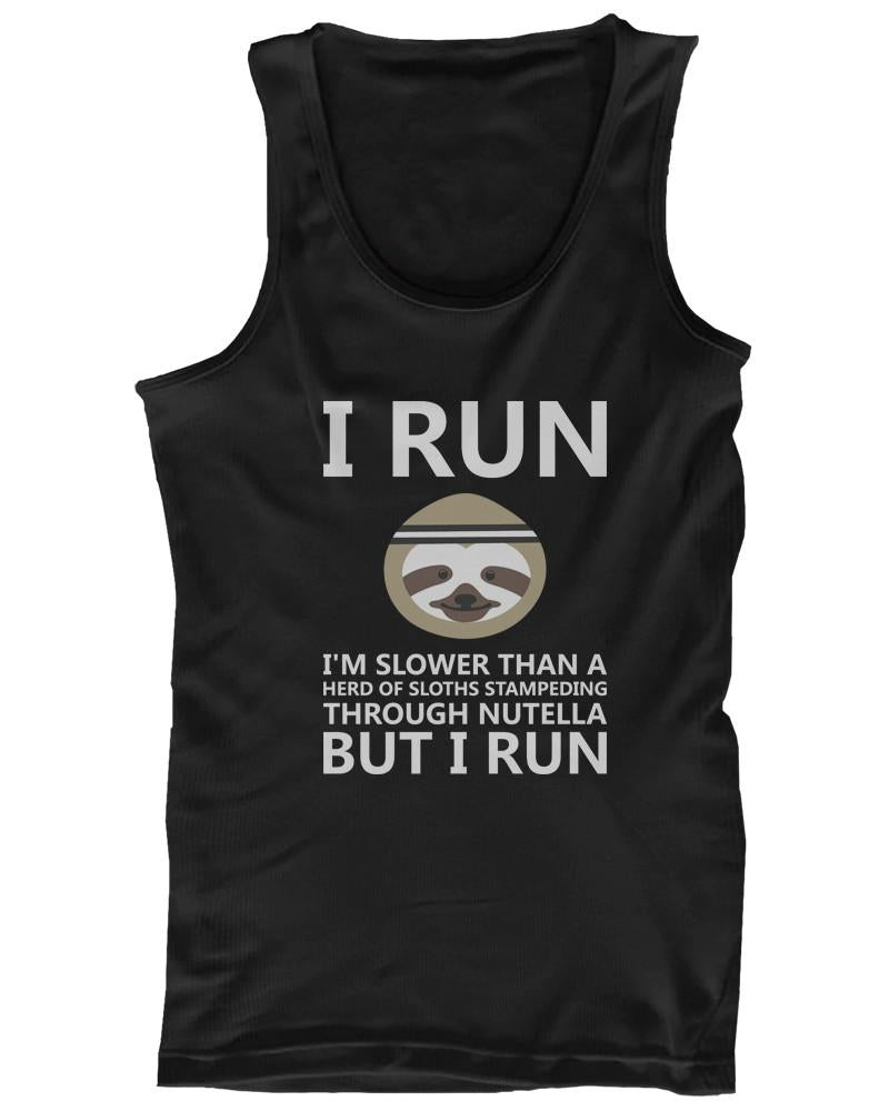 Slower than a Herd of Sloths Stampeding Through Nutella Women’s Tank Top