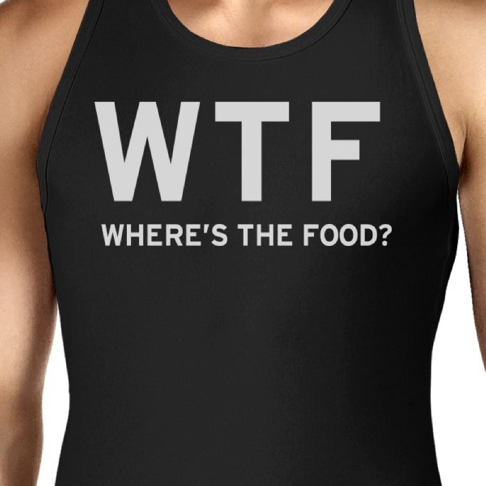 Where's The Food Unisex Tank Top Men's Work Out Sleeveless Shirt