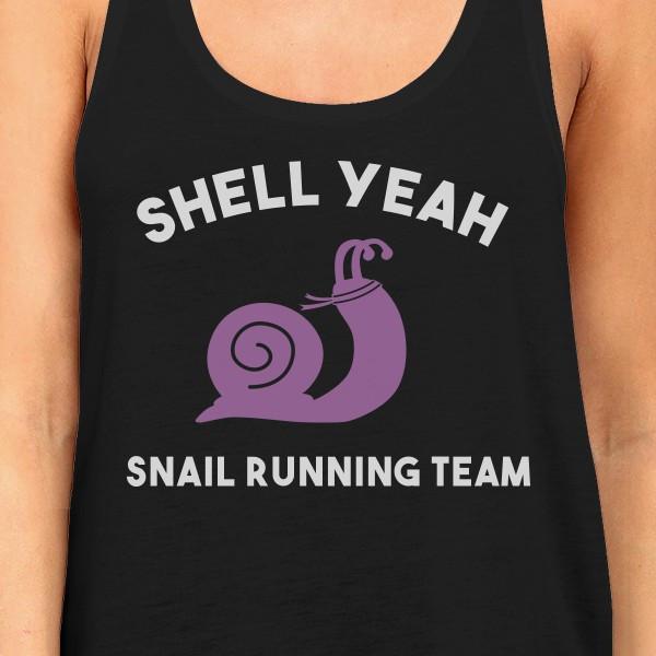 Shell Yeah Tank Top Work Out Sleeveless Shirt Funny Gym Shirt