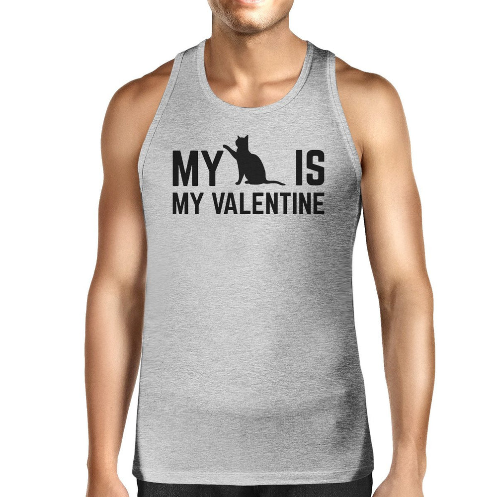 My Cat My Valentine Mens Tank Top Valentine's Gifts For Cat Owners