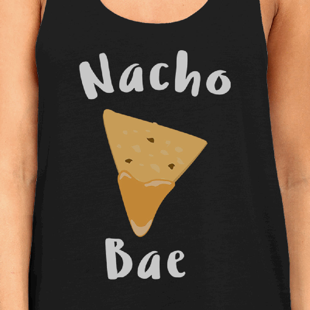 Nacho Bae Women's Tank Top Cute Graphic Funny Gift For Food Lover