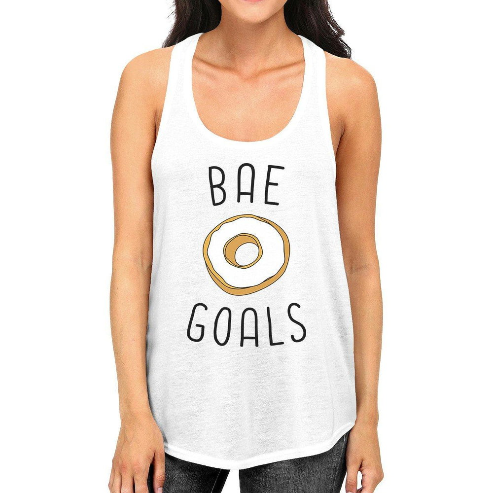 Bae Goals Women's Cute Graphic Tank Top Gift Ideas For Food Lovers