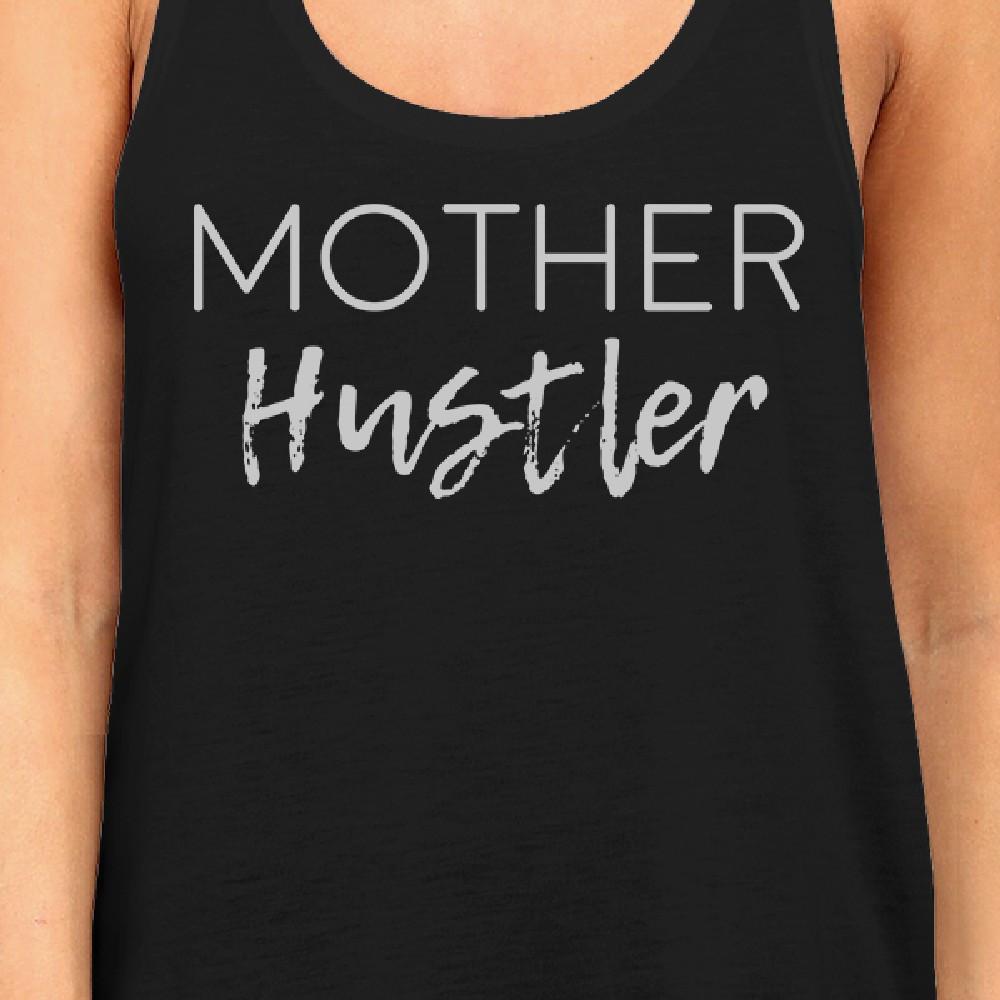 Mother Hustler Women's Black Sleeveless Top Perfect Summer Tanks For Her