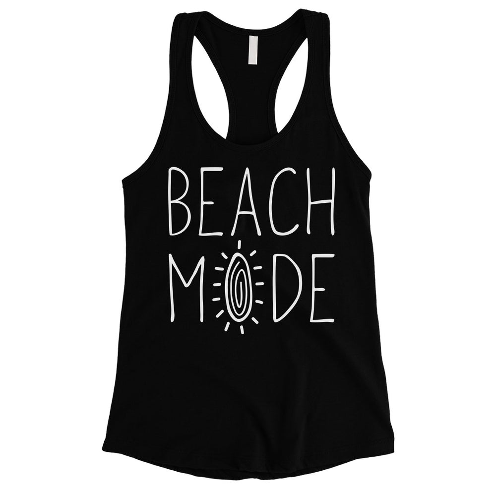 365 Printing Beach Mode Womens Relax Joy Mindset Travel Beach Day Tank Top