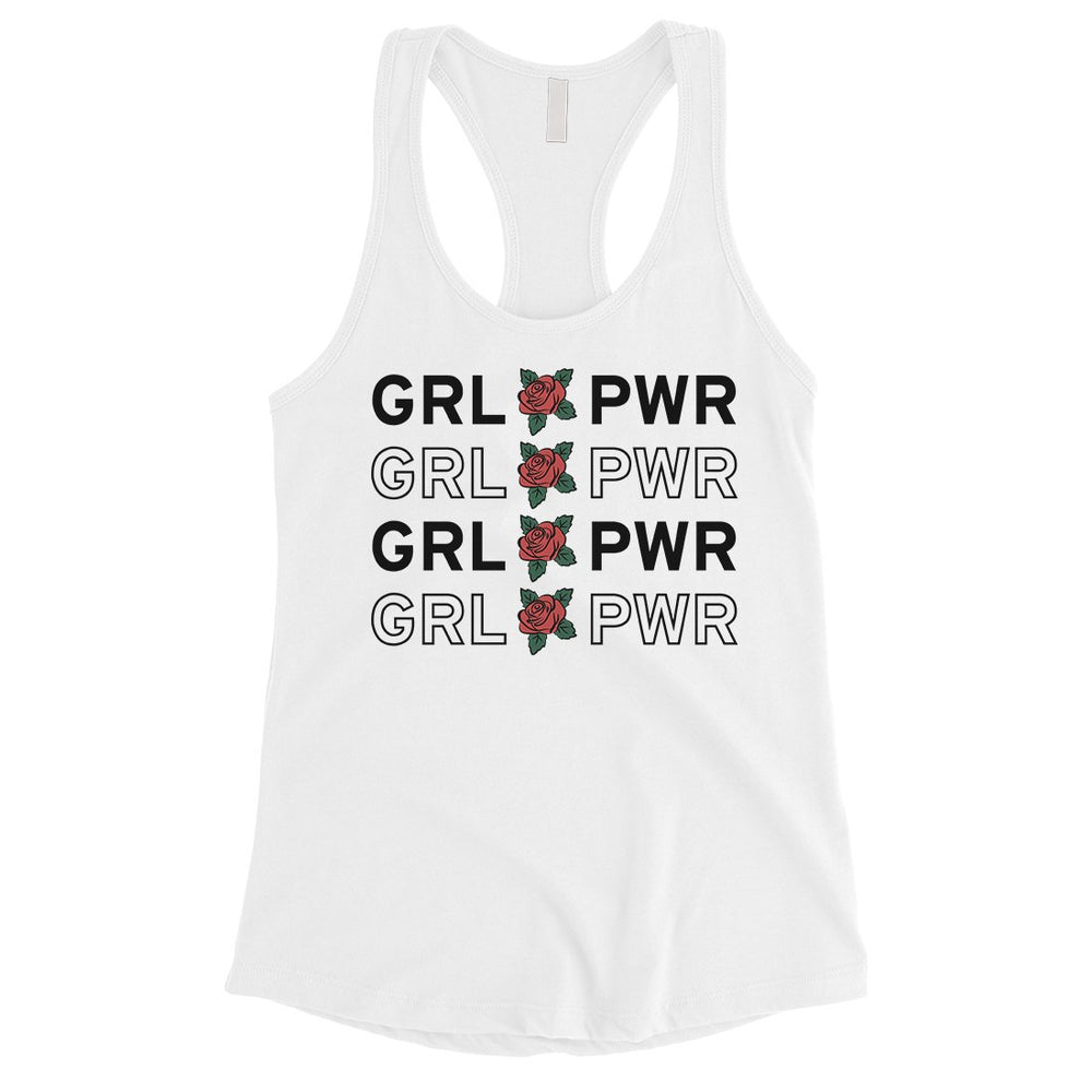 365 Printing Girl Power Womens Radiant Strong Tank Top Gift For Friend