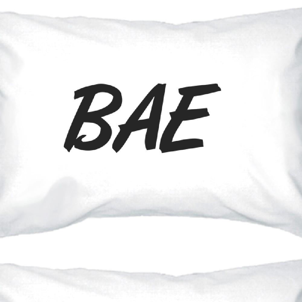 Bae And Owner Of Bae Matching Couple White Pillowcases