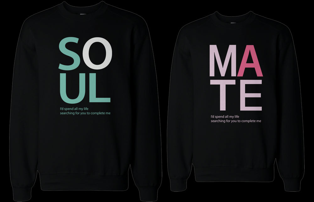 Soulmate Matching Couple Sweatshirts (Set)