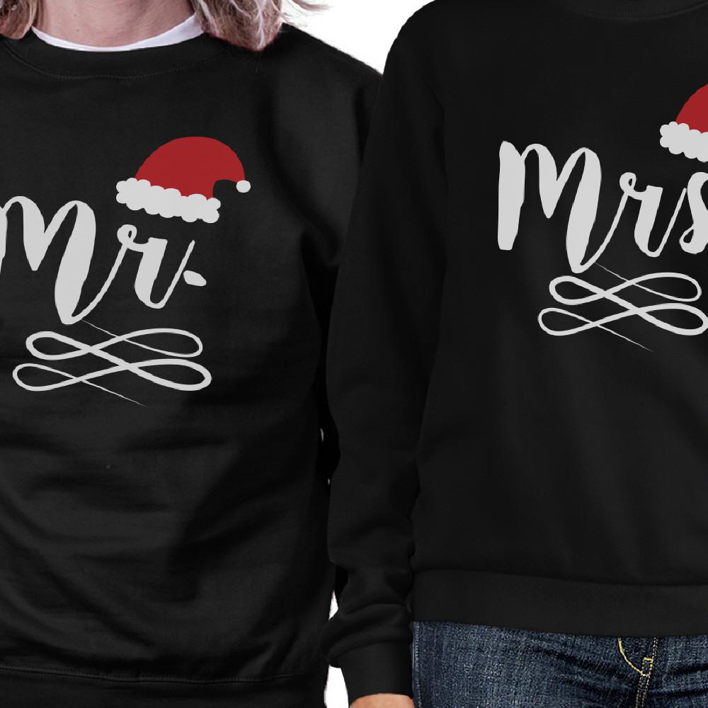 Mr And Mrs Christmas Couple Sweatshirts Holiday Gifts For Couples