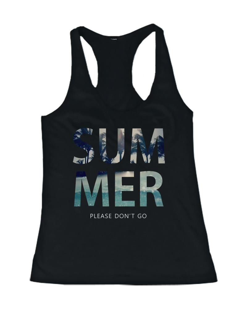 SUMMER Don't Go Matching Couple Tank Tops