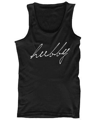 Hubby and Wifey Cute Matching Couple Tank Tops Great Gift Idea for Couples