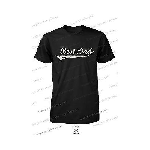 Best Dad Ever Swash Style T-Shirt - Father's Day Gift Idea, Gift for Dad