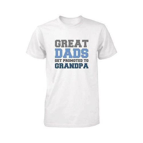 Grandpa Shirt Great Dads Get Promoted to Grandpa - Grandparent Gifts