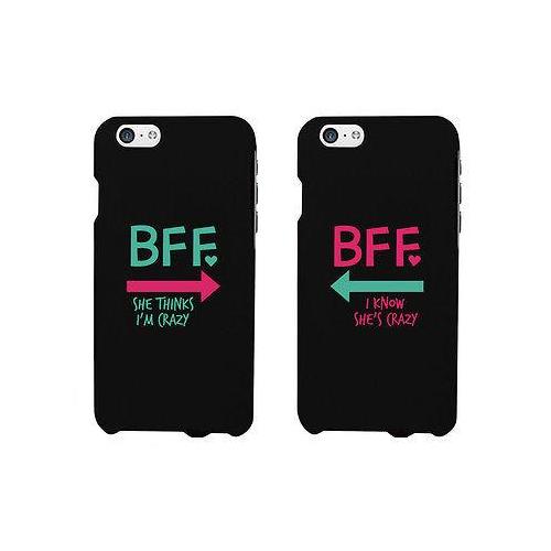 BFF Mint Pink Arrow Cute BFF Matching Phone Cases For Best Friends