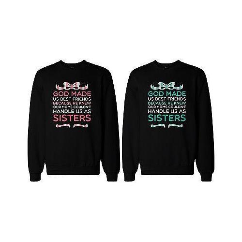 God Made Us Best Friends BFF Matching Sweatshirts for Best Friends