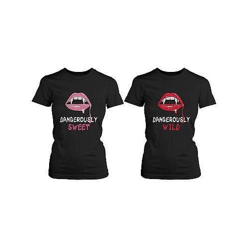 Best Friend Dangerously Sweet and Wild Best Friends Matching BFF Shirt