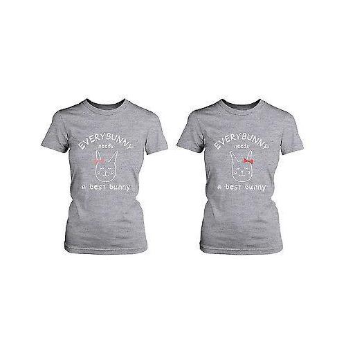 Cute Best Friend Shirts - Everybunny Needs a Best Bunny Matching BFF Shirts