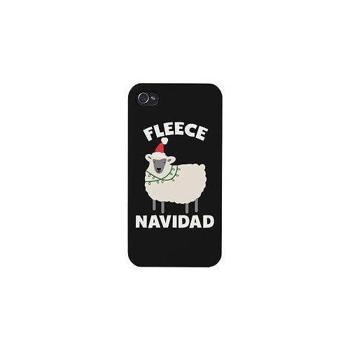 Fleece Navidad Cute Christmas Phone Case Great Gift Idea For X-mas