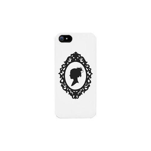 Lady Silhouette Frame Funny Phone Case Cute Graphic Design Phone Cover